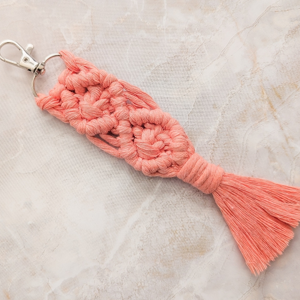 Macrame Keychain